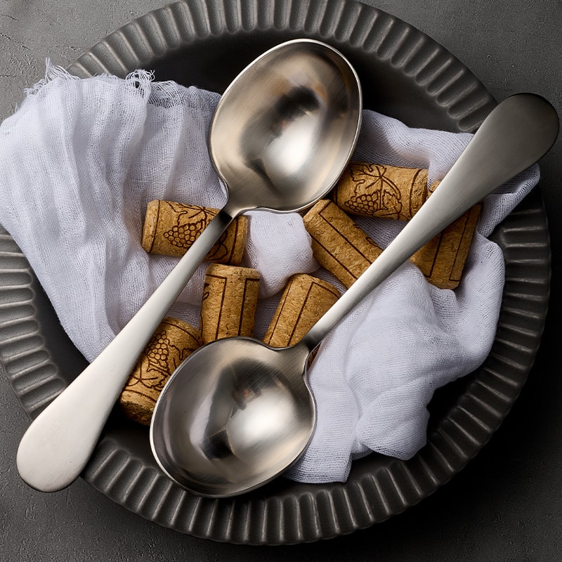 Premium Stainless Steel Deep Soup Spoons Large Durable 1