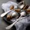 Premium Stainless Steel Deep Soup Spoons Large Durable 2