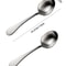 Premium Stainless Steel Deep Soup Spoons Large Durable 4