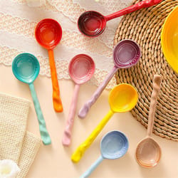 premium vintage ceramic kitchen spoon non toxic & durable