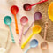 Premium Vintage Ceramic Kitchen Spoon Non Toxic Durable 0
