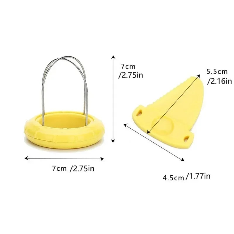 Detachable Stainless Steel Kiwi Peeler & Fruit Peeler Kitchen Tool