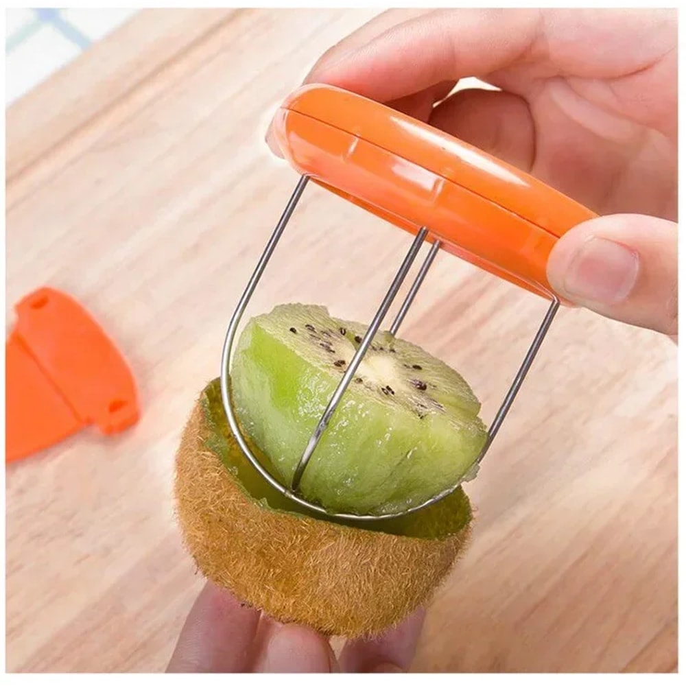 Detachable Stainless Steel Kiwi Peeler & Fruit Peeler Kitchen Tool