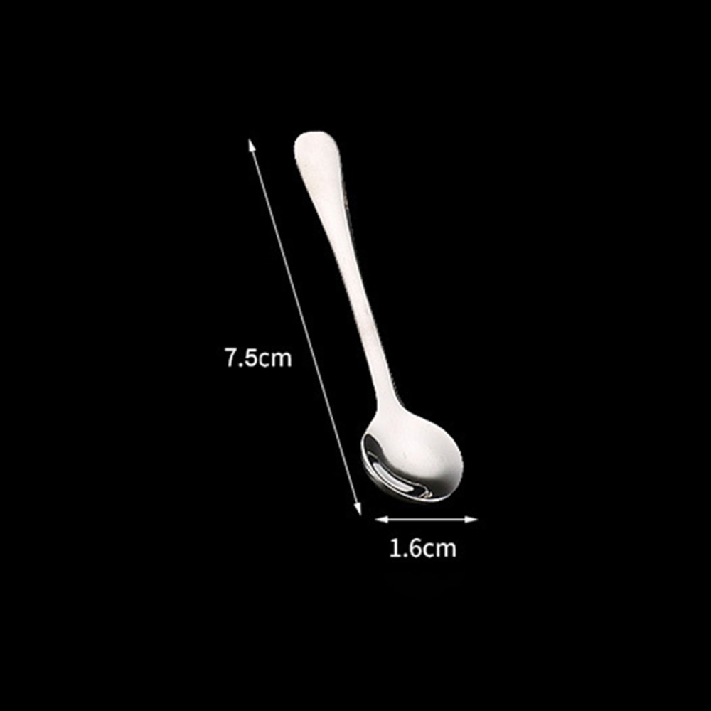 Premium Stainless Steel Mini Spoon for Coffee, Ice Cream & Seasoning