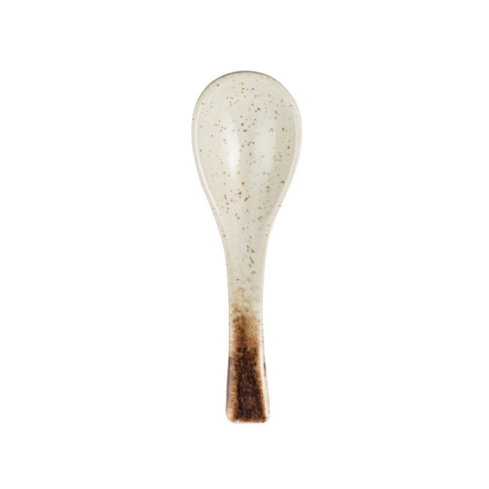 Retro Ceramic Soup Rice Spoon Elegant Kitchen Serving Utensil 7