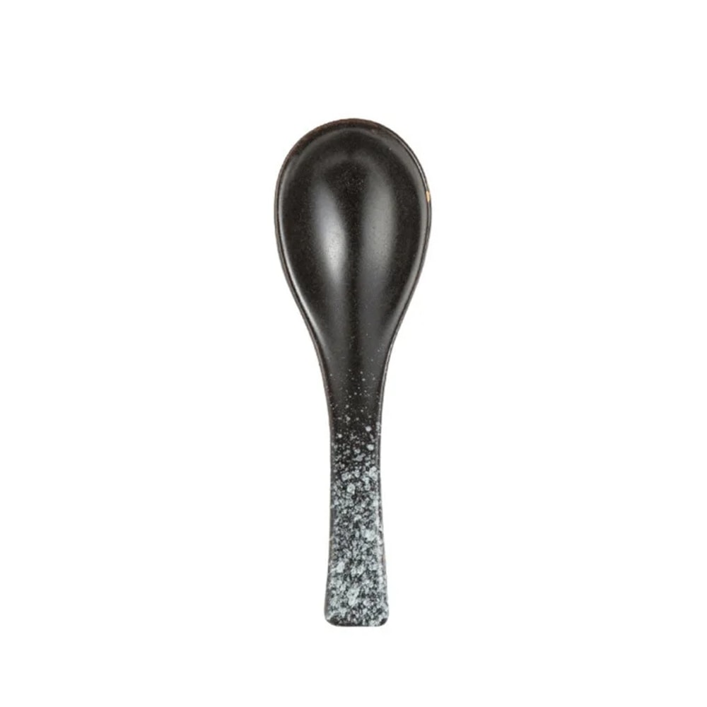 Retro Ceramic Soup Rice Spoon Elegant Kitchen Serving Utensil 8
