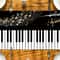 Elegant Piano Keys Table Runner Washable Music Decor For Home Parties 4
