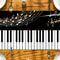Elegant Piano Keys Table Runner Washable Music Decor For Home Parties 4