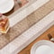 Boho Macrame Table Runner with Tassels Farmhouse Dining Decor