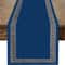 Classic Striped Non Slip Polyester Table Runner for Dining & Kitchen Decor