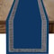 Classic Striped Non Slip Polyester Table Runner for Dining & Kitchen Decor