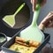 Premium Heat Resistant Silicone Spatula Non Stick Cooking Turner Tool for Pancakes, Steaks & BBQ