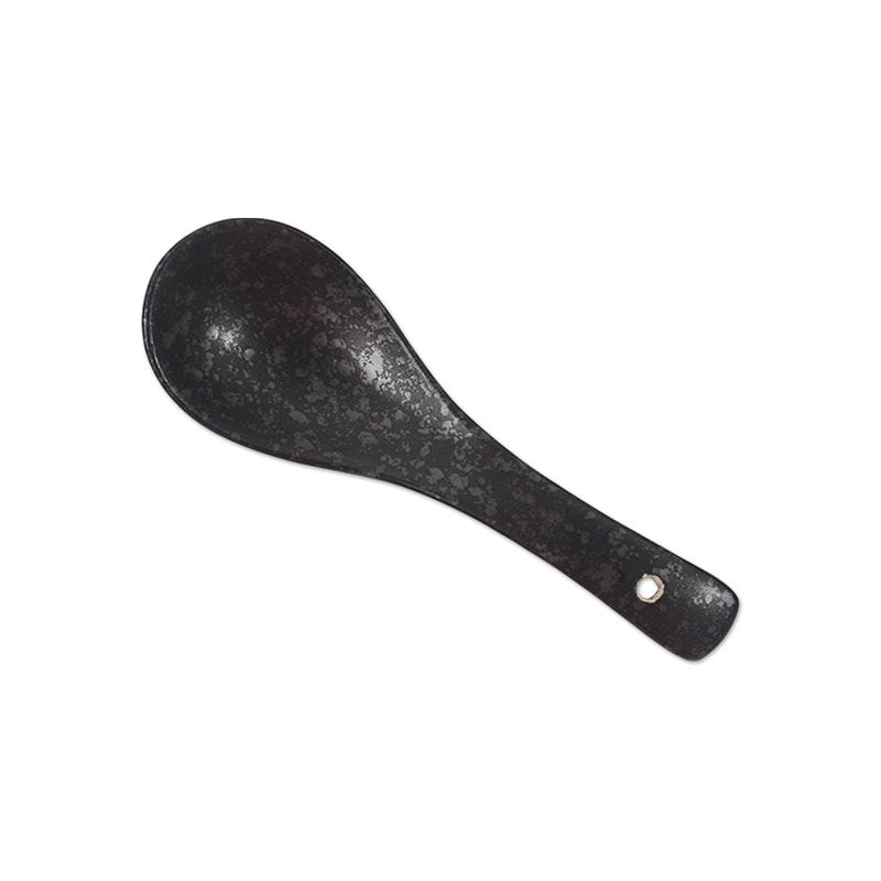 Japanese Hand Painted Ceramic Soup Spoon Retro Tableware For Home Restaurant 7