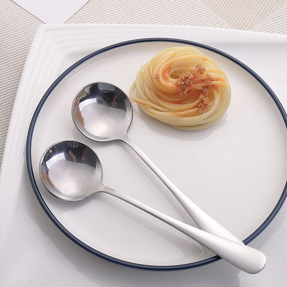 Premium Stainless Steel Soup & Coffee Spoon Durable Kitchen Tableware