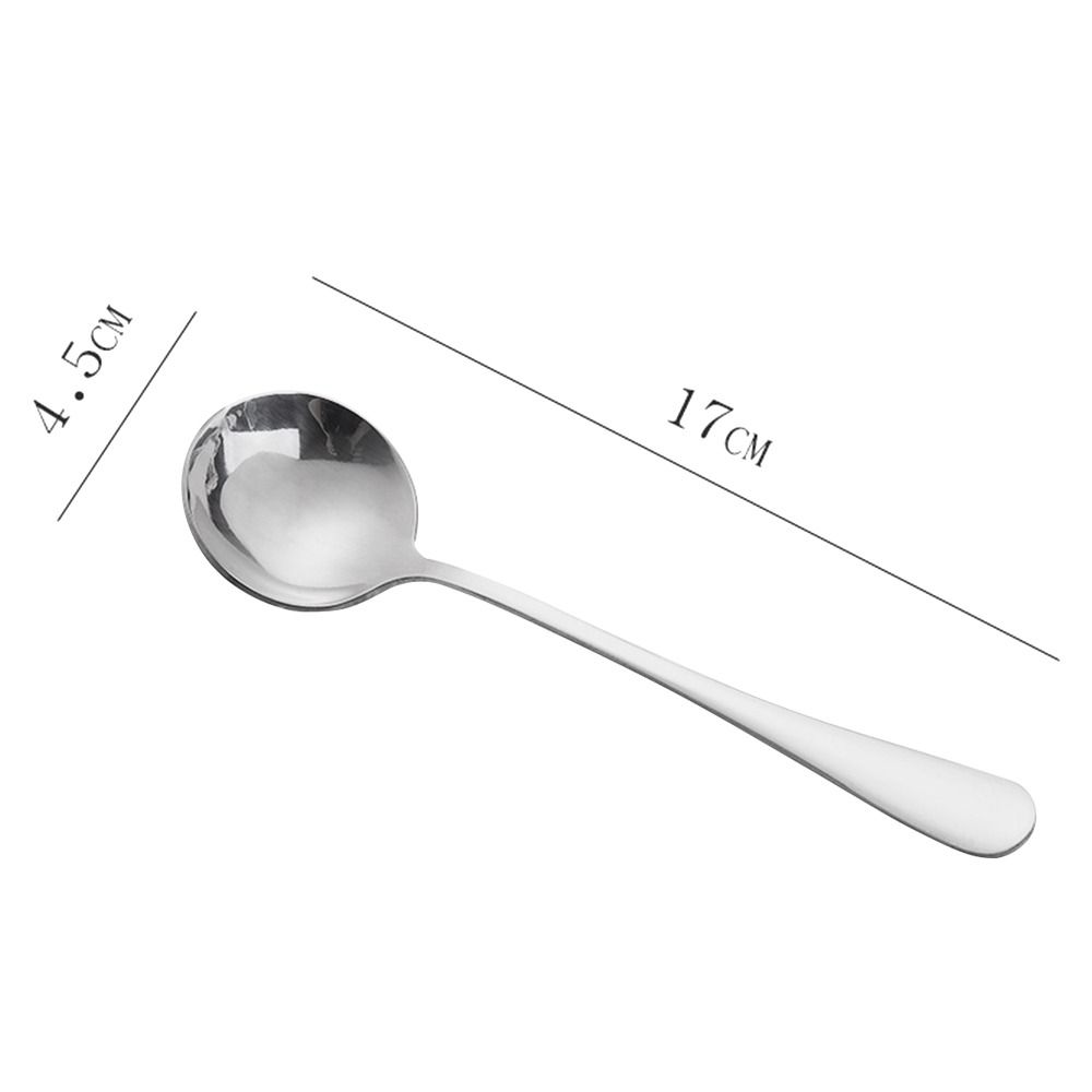 Premium Stainless Steel Soup & Coffee Spoon Durable Kitchen Tableware