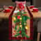 Elegant Plaid Linen Christmas Table Runner For Holiday Decor Winter Party Centerpieces 0