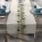 Rustic Farmhouse Holiday Table Runner With Pine Garland Design 0