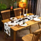 Halloween Table Runner Linen Wizard & Witch Theme Spooky Halloween Tablecloth Decor