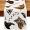 Halloween Table Runner Linen Wizard & Witch Theme Spooky Halloween Tablecloth Decor