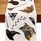 Halloween Table Runner Linen Wizard & Witch Theme Spooky Halloween Tablecloth Decor