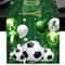 Soccer Party Table Runner Sports Birthday & Champions Cup Decor