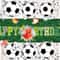 Soccer Party Table Runner Sports Birthday & Champions Cup Decor