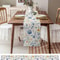 Vintage Spring Floral Linen Table Runner Elegant Party Home Decor 1