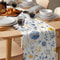 Vintage Spring Floral Linen Table Runner Elegant Party Home Decor 2