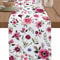 Vintage Spring Floral Linen Table Runner Elegant Party Home Decor 6