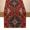Bohemian Table Runner Rich Red Persian Stripe for Weddings & Home Decor