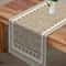 Elegant European Floral Table Runner For Farmhouse Kitchen Decor 4