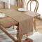 Elegant Cotton Linen Table Runner for Weddings & Home Decor