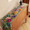 Elegant Floral Table Runner Perfect For Weddings Spring Decor Dining Tables 0