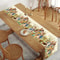 Springtime Vintage Easter Bunny & Floral Table Runner for Dining Table Decor