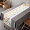 Springtime Vintage Easter Bunny & Floral Table Runner for Dining Table Decor