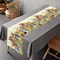 Springtime Vintage Easter Bunny & Floral Table Runner for Dining Table Decor