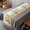 Springtime Vintage Easter Bunny & Floral Table Runner for Dining Table Decor