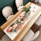 Spring Bunny Egg Floral Table Runner Easter Table Decor Linen For Dining 1