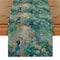Vintage Peacock Flower Table Runner Elegant Dining Table Decor Reusable Kitchen Accent 4