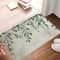 Super Absorbent Non Slip Floor Mat with Leaf Design for Bathroom & Kitchen