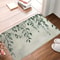 Super Absorbent Non Slip Floor Mat with Leaf Design for Bathroom & Kitchen