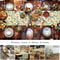 Spring Daisy Floral Linen Table Runner Holiday Table Decor Farmhouse Dining Decor 4