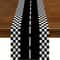 Racetrack Linen Table Runner Race Track Table Runner for Holiday & Kitchen Party Decor