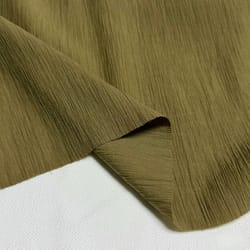 premium linen fabric material wrinkle resistant pleated fabric for summer casual dress & diy craft