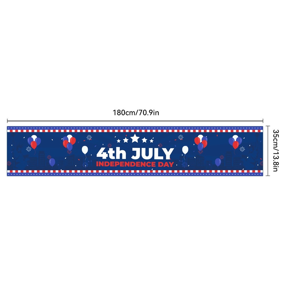 Table Runner Festive Independence Day Table Decor For Dinner Party 2