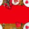Kawaii Hello Kitty Table Runner Red Festive Party Holiday Table Decor 1