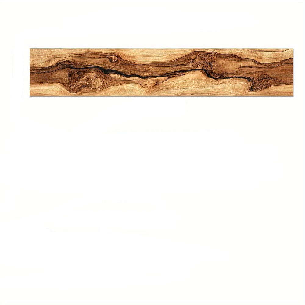 Rustic Natural Wood Grain Table Runner Elegant Dining Decor Accent 5