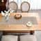 Nordic Textured Minimalist Table Runner For Dining Room Living Room Solid Color Fabric 3