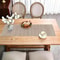 Nordic Textured Minimalist Table Runner For Dining Room Living Room Solid Color Fabric 3