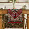 Rustic Persian Farmhouse Linen Table Runner for Dining & Holiday Decor